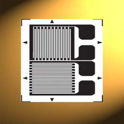 China High Accuracy Half Bridge Perpendicular Strain Gauge Grids Transducer Vertical Strain Gauges for sale