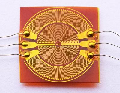 China Diaphragm Type Round Strain Gauge Pressure Sensor Rosette for sale