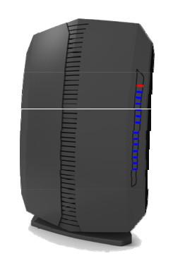 China Módem cable de la entrada de la radio de DOCSIS/de EuroDOCSIS 3,0 con 4 puertos GDCM300-4GEW de GE en venta