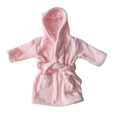 China Coral Fleece Dressing Gown Girl's 100% Breathable Bathrobe for sale