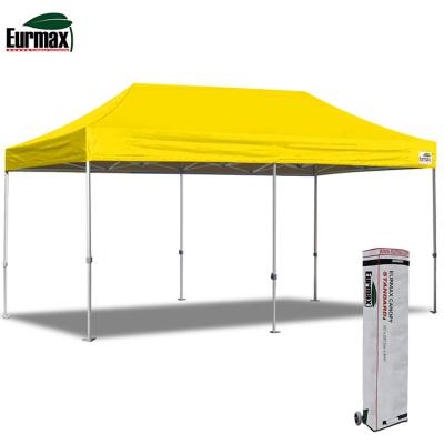 China Eurmax 10' x20 Ez Party Trade Show Event Pop Up Canopy Sunshade Outdoor Patio Tent Yellow for sale