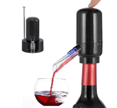 China Portable Electric Storage High-end Base Air Pressure Hit Amazon Wine Aerator Vending Machine for sale