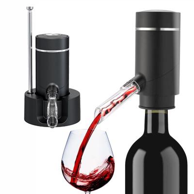 China Hot Selling Portable Wine Pourer Liquor Bottle New Arrival Portable Rechargeable Electric Wine Aerator Pourers for sale