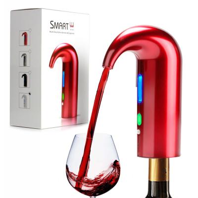 China Amazon New Arrival Portable Wine Pourer Wine Aerator High Quality Hot Selling Electric Decanter for sale