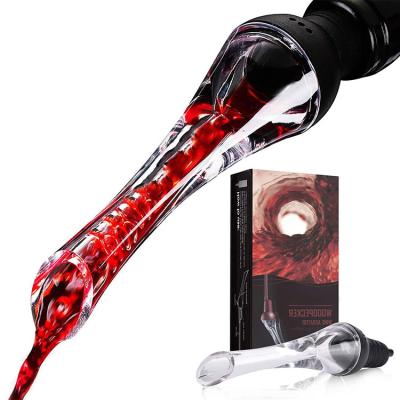 China Portable Hot Sale Amazon Red Wine Air Aerator Premium Wine Pourer Aerator for sale