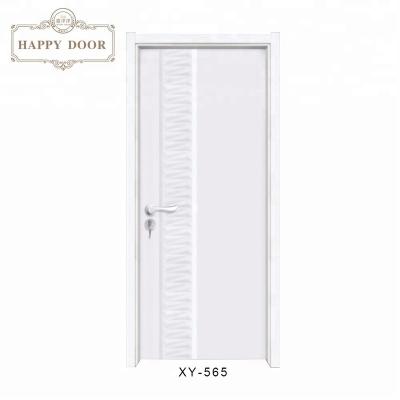 China Swing Cheap Modern White Simple Style Apartment Teak Internal Door Teak Solid Wood Cheap Solid Wood Design for sale