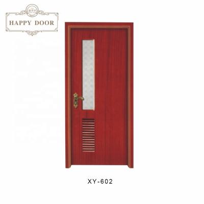 China Swing Business Style Office Door Commercial Frosted Glass Swing Bathroom Study Room Internal Door for sale