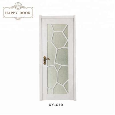 China Swing Customized Internal Solid Size Oak Doors Front Doors Wholesale With White Internal Glass Entry Doors for sale