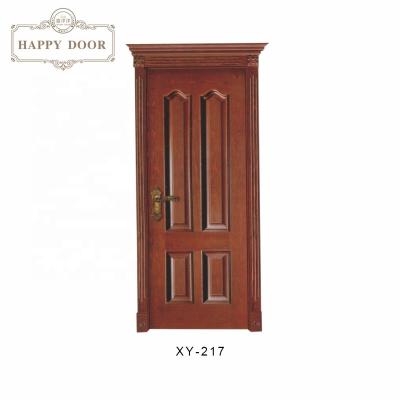 China Modern Interior Interior Solid Wood Door Teak Doors Exterior Oak Swing Solid Polishing Agent for sale