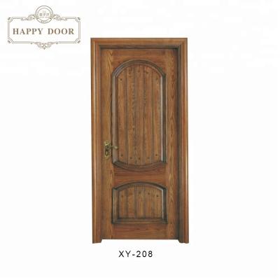 China Traditional French door, exterior flush doors, hotel door, school door, apartment door, office building door for sale