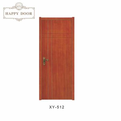 China India Single Wood Door PVC Door Bathroom Door Interior Panel Door for sale