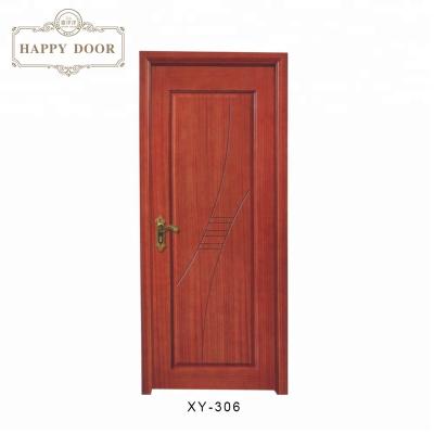 China Cheap Swing Cavity Core Interior Primer MDF Laminated Wood MDF Door Fiber Door Luxury Classic Design for sale