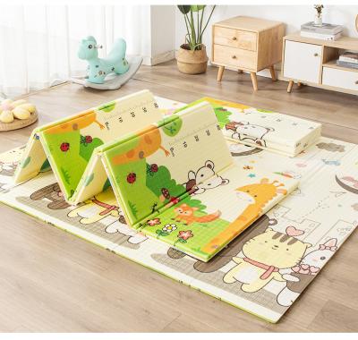 China Soft Toy Baby Creeper Protection Thickened Baby Home Creeper Cushion Folded Tasteless Summer Splice Children's Foam Floor Mat for sale