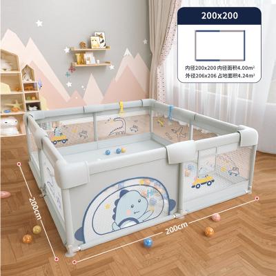 China Modern Cheap Children's Play Cloth Fence Indoor Baby Safety Game Fence OEM for sale