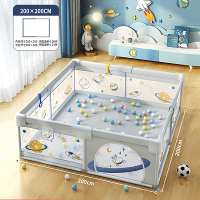 China Modern Floor Crawling Baby Living Room Learning To Walk Fence Baby House Indoor Children's Playpen for sale