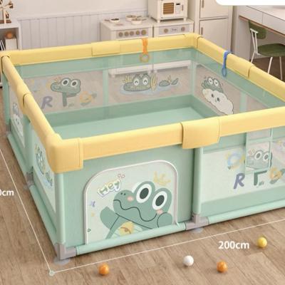 China Baby Furniture Baby Safety Fence Children's Playground Crawling Playpen , Raised And Affordable for sale