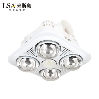 China 4 Lamps Classic Bathroom Ceiling Mounted Electric Infrared Heaters LSA203 SAA CE EMC kc Approval for sale