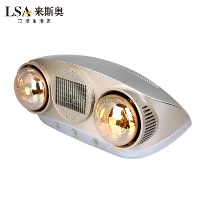 China Hotel Wall Mounted Ceramic Electric Bathroom PTC Infrared Heater LSA625 (2100W) for sale