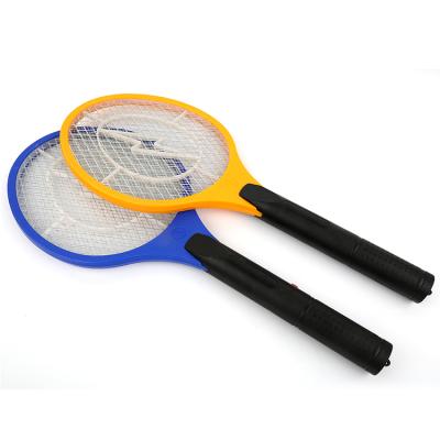 China Multifunctional Battery Operated Mosquito Swatter Three-Layer Mesh Electric Fly Swatter Battery Operated Mosquito Swatter for sale