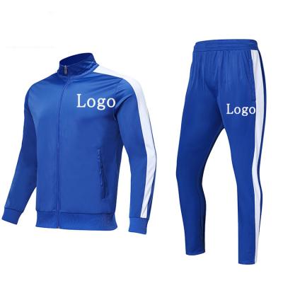 China 2022 Custom Logo Zipper Training Sports Wear Jogger Sweatsuit Gym QUICK DRY Training Suits Jogging Tracksuits Gym Wear Men for sale