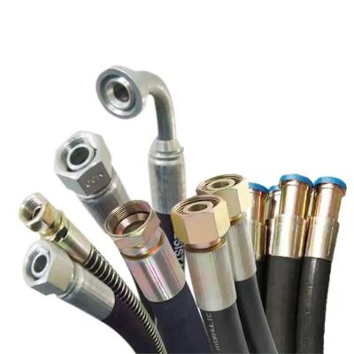 China Hydraulic Oil Brake Hose Pipe Bursting Resist For Hydraulic Oil Lines Repair for sale