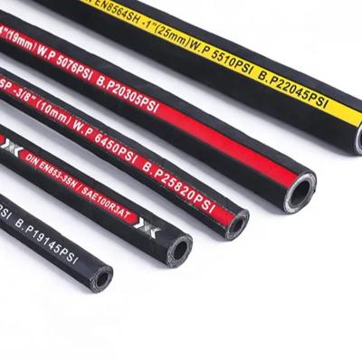 China Parker Synthetic Rubber Suction Hydraulic Fluid Hose Customized for sale