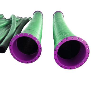 China Mining Diesel Resistant Wear Resistant Rubber Hose Abrasion Resistant Pipe for sale