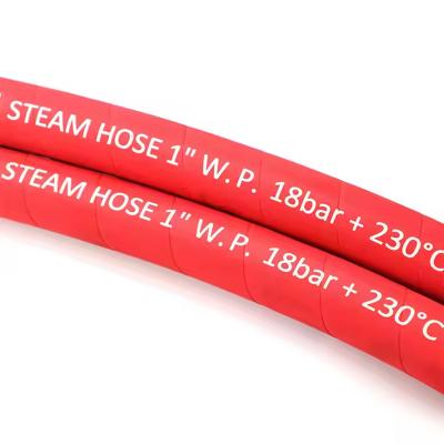 China EPDM Synthetic Rubber Steam Pressure Hose Insulated Hot Water Hoses for sale