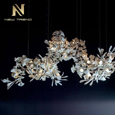 China Modern Professional Custom Indoor Decoration Hall Hotel Lobby Large Project Fixture Led Chandelier for sale