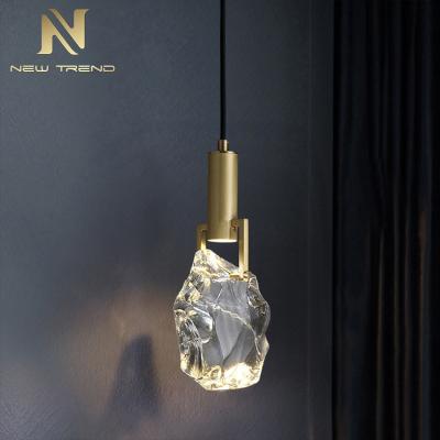 China New Arrivals Modern Modern Style Decoration Indoor Living Room Crystal Led Pendant Lamp for sale