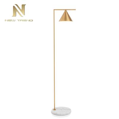 China Modern Cheap Modern Marble Iron Classic Lighting LED Floor Lamp For Living Room for sale