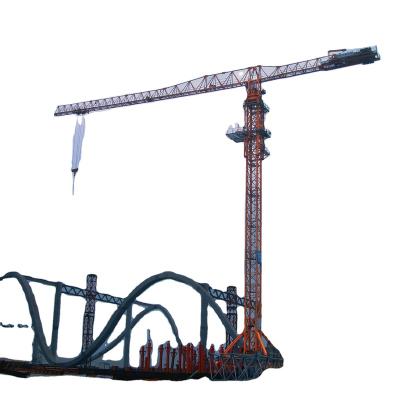 China Tower Crane Good Brand Yongmao Stt253 Boom Length 65M Tip Load 2.4T Tower Crane for sale