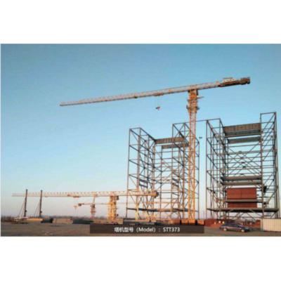 China Tower Crane With Good Quality Flat Surface Conditions Of Tower Crane Easy To Operate Tower Top for sale