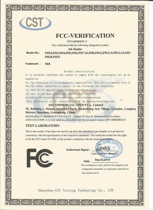 FCC - Shenzhen Riyueguanghua Technology Co., Limited