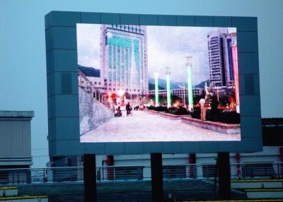 China 12.5mm Pixel Double Sided LED Sign / Programmable Full Color LED Display for sale