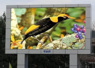 China Electronic Outdoor Full Color LED Display , P25 1R1G1B LED Video Wall for sale