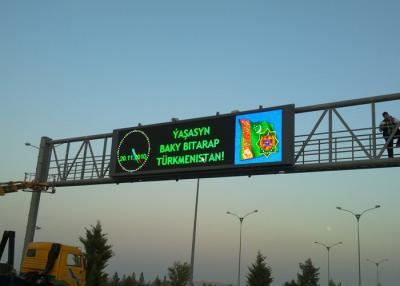 China 1R1G1B Full Color LED Traffic Display Billboard PH10 LED Electronic Boards for sale