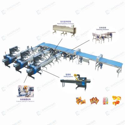 China Chemical custom line 6 corrugated line hd 600 automatic packing line for sale