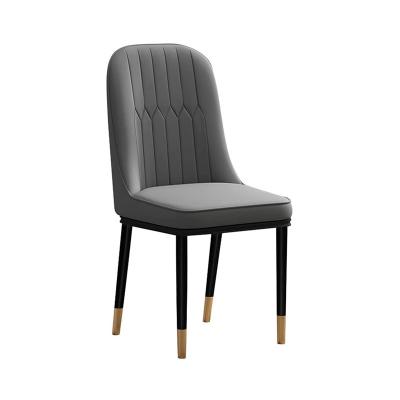 China Tufted Factory Direct Sales Cheap Wholesale Home Dining Room Chair Modern Upholstered Leather Dining Chairs for sale