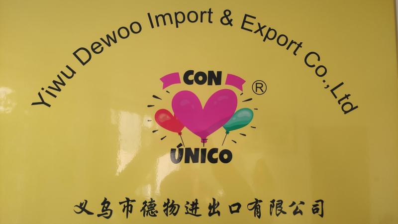 Verified China supplier - Yiwu Dewoo Import & Export Co., Ltd.