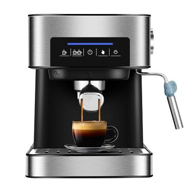 China Convenient Italian Espresso Coffee Maker 1.6L Large Capacity Dismountable Water Box Coffee Roasting Machine for sale