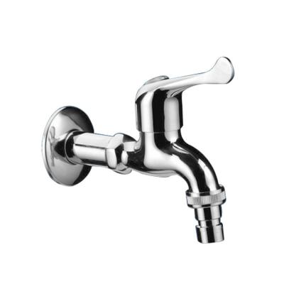 China With Slide Bar Home Toilet Alloy Cold 4 Point Single Cold Short Spout Bathroom Faucet Lengthened Washing Machine Quick Turn On Faucet for sale