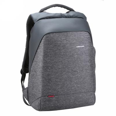 China With USB Kingsons Bags Printed Laptop All Laptops Backpack Custom Usb Travel Smart Men's Backpack for sale