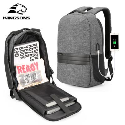 China Waterproof Laptop Shoulder Bag With USB Outlet Backpack Laptop Bag for sale