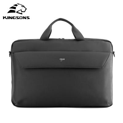 China Kingsons waterproof 2021 new arrivals pro laptop unisex nylon water resistant business laptop bags sling handbag wholesale for sale