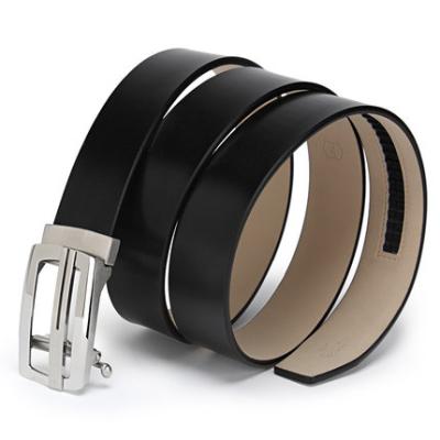 China Guangzhou Jiaye Business Men's Leather Belt Cowhide Luxury Automatic Buckle Men's Leather Belt. for sale