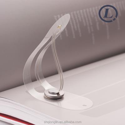 China MOQ: wholesale 10 PCS LED bookmark reading light promotion gift creative battery button book lights for personal use for sale