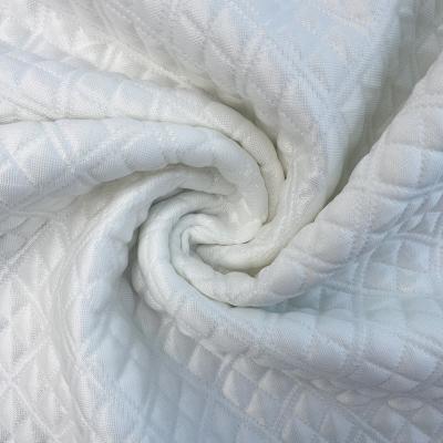 China High Breathable GSM Jacquard Knitted Cooling Fabric For Mattress Protector Factory Supplier for sale