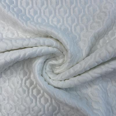 China 2023 Breathable Good Selling Factory Directly Knitted Jacquard Mattress Fabric With Fiber Cooling Fabric for sale