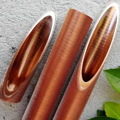 China DELLOK Copper Tube Air Cooled Aluminum Fin Evaporator Coil Or Extruded Copper Alloy Low Fin Tube for sale